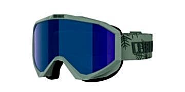 Liner Yeşil Çerçeve Mavi Lens Kayak Gözlüğü