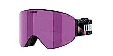 Flow Siyah Çerçeve Ice Pink  Lens Kayak Gözlüğü