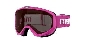 Liner Pembe Çerçeve Kahverengi Lens Kayak Gözlüğü